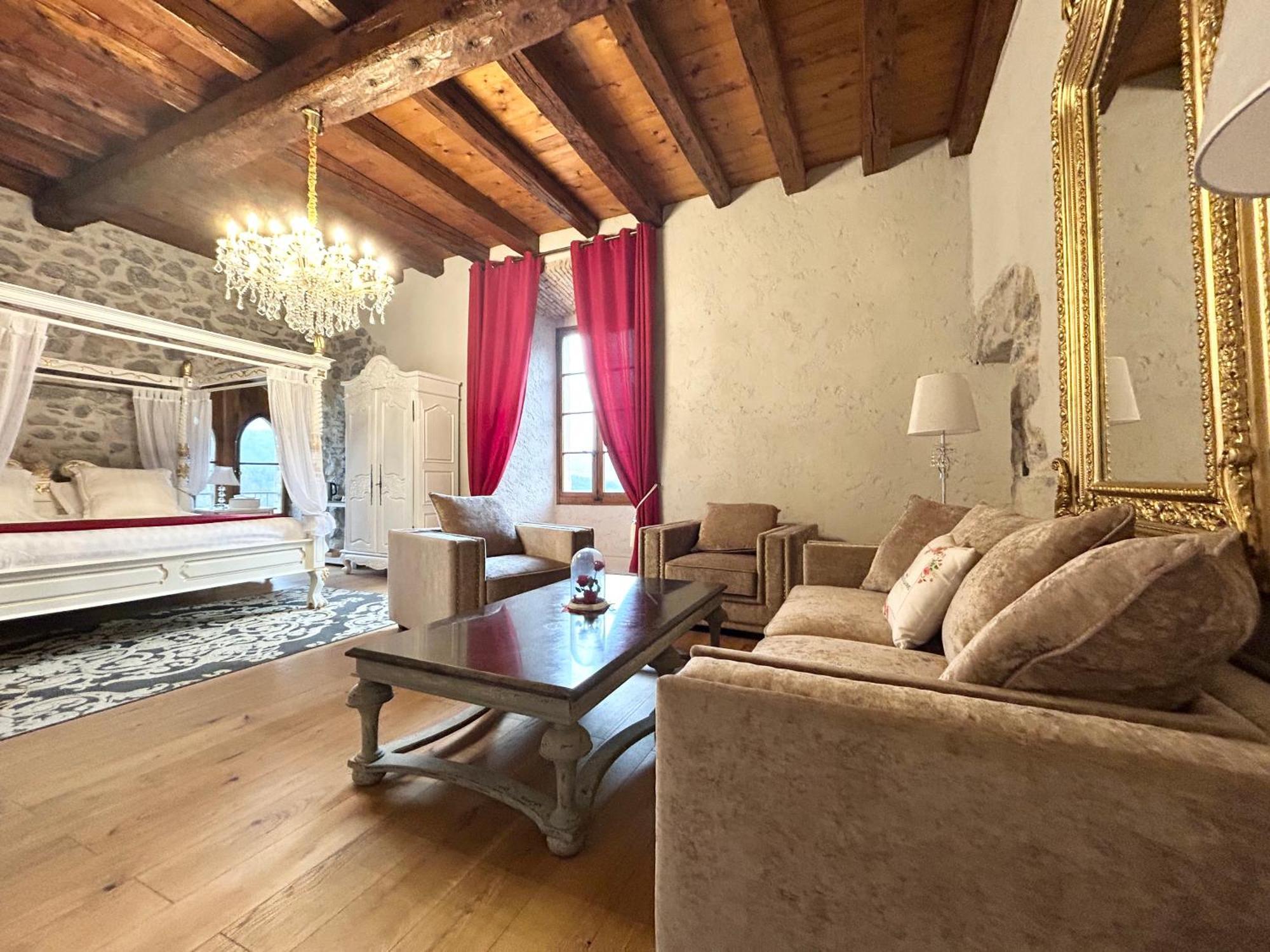 Chateau De La Rive - Suite Prestige - Chambre 2 Personnes Cruet Экстерьер фото