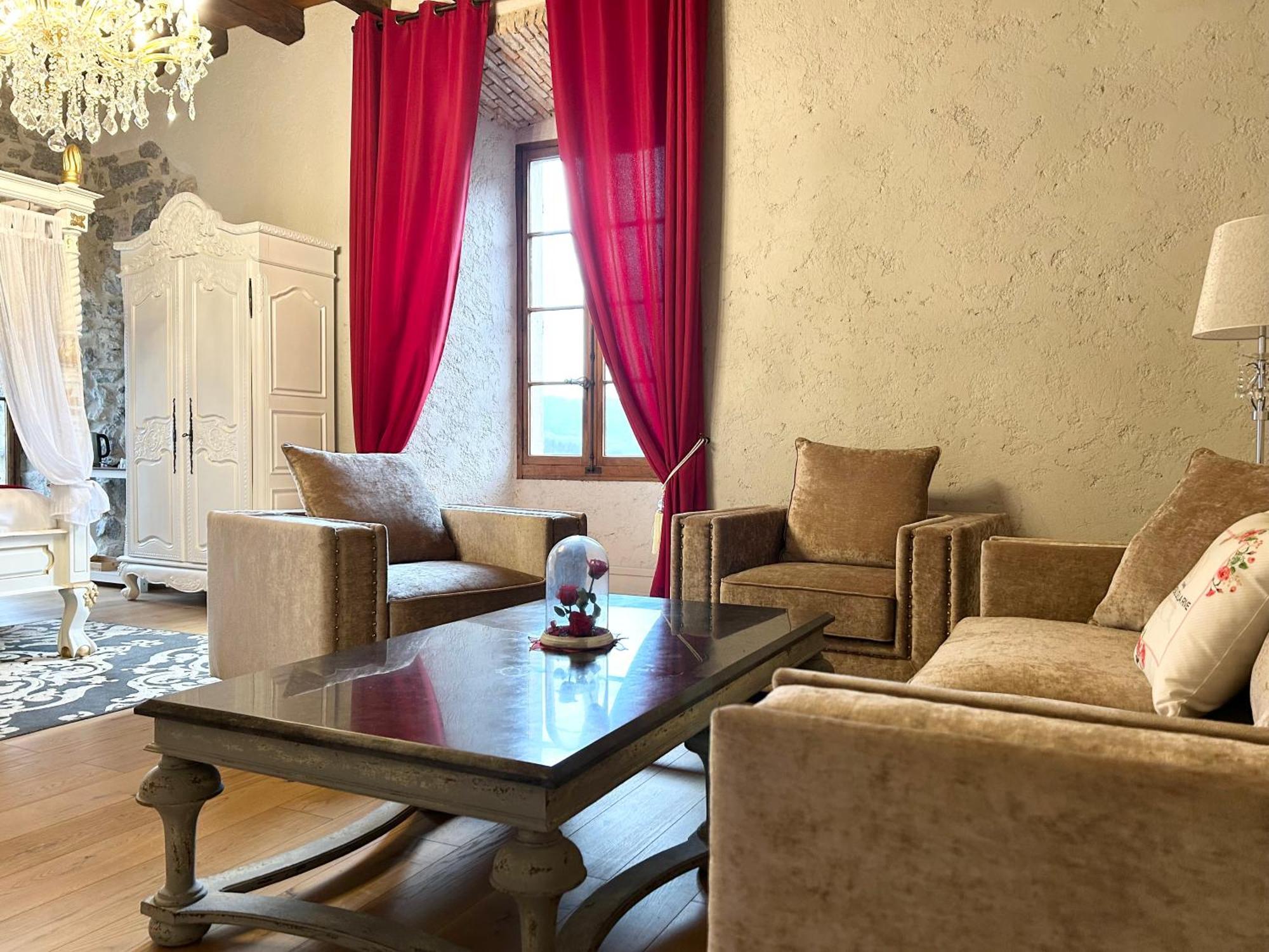 Chateau De La Rive - Suite Prestige - Chambre 2 Personnes Cruet Экстерьер фото